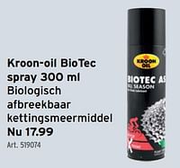 Kroon oil biotec spray-Kroon Oil
