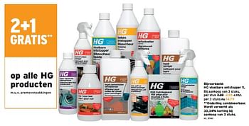 Promoties Hg vloeibare ontstopper - HG - Geldig van 10/04/2024 tot 23/04/2024 bij Gamma