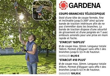 Promoties Coupe-branches télescopique starcut 160plus - Gardena - Geldig van 04/04/2024 tot 30/06/2024 bij HandyHome
