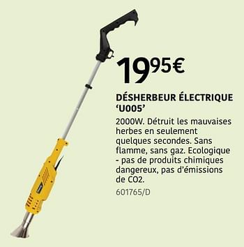Promoties Désherbeur électrique u005 - Practo Garden - Geldig van 04/04/2024 tot 30/06/2024 bij HandyHome