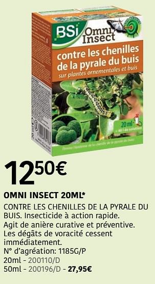 Promoties Omni insect - BSI - Geldig van 04/04/2024 tot 30/06/2024 bij HandyHome