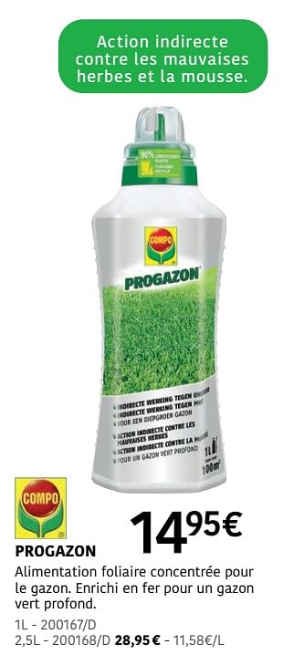 Promoties Progazon - Compo - Geldig van 04/04/2024 tot 30/06/2024 bij HandyHome