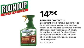 Promoties Roundup contact - Roundup - Geldig van 04/04/2024 tot 30/06/2024 bij HandyHome