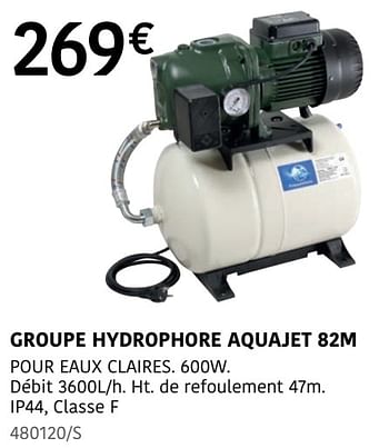 Promoties Dab groupe hydrophore aquajet - Dab - Geldig van 04/04/2024 tot 30/06/2024 bij HandyHome