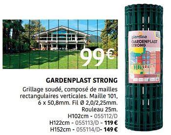 Promotions Gardenplast strong - Giardino - Valide de 04/04/2024 à 30/06/2024 chez HandyHome