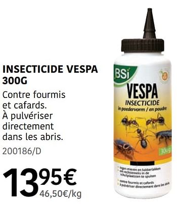 Promotions Insecticide vespa - BSI - Valide de 04/04/2024 à 30/06/2024 chez HandyHome