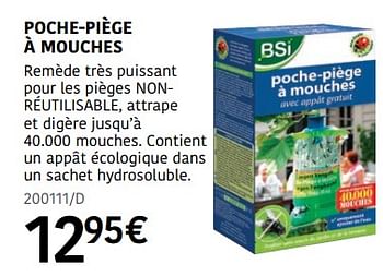 Promoties Poche-piège à mouches - BSI - Geldig van 04/04/2024 tot 30/06/2024 bij HandyHome