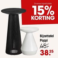 Promoties Bijzettafel poppi - Huismerk - Kwantum - Geldig van 15/04/2024 tot 05/05/2024 bij Kwantum