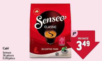 Promoties Café senseo - Douwe Egberts - Geldig van 11/04/2024 tot 17/04/2024 bij Delhaize