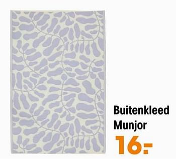 Promotions Buitenkleed munjor - Produit maison - Kwantum - Valide de 15/04/2024 à 05/05/2024 chez Kwantum