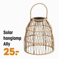 Solar hanglamp ally-Huismerk - Kwantum