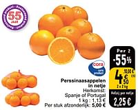 Perssinaasappelen in netje-Huismerk - Cora