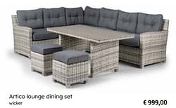 Artico lounge dining set