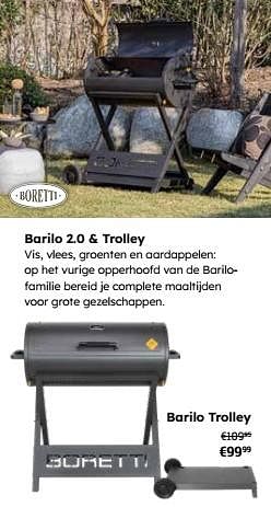 Promoties Boretti barilo trolley - Boretti - Geldig van 25/03/2024 tot 12/05/2024 bij Europoint