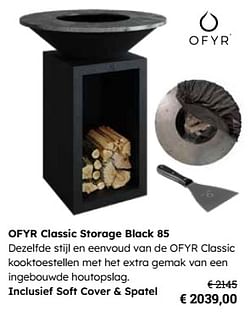 Ofyr classic storage black 85