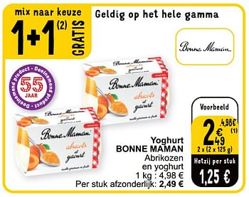 Promoties Yoghurt bonne maman - Bonne Maman - Geldig van 16/04/2024 tot 22/04/2024 bij Cora