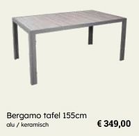 Bergamo tafel-Huismerk - Europoint