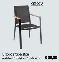 Bilbao stapelstoel-Gescova Outdoor Living