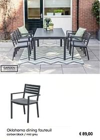 Oklahoma dining fauteuil-Garden Impressions