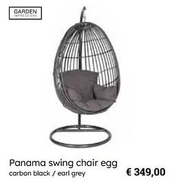 Panama swing chair egg