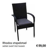 Rhodos stapelstoel-Huismerk - Europoint