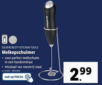 Promoties Silvercrest kitchen tools melkopschuimer - SilverCrest - Geldig van 17/04/2024 tot 23/04/2024 bij Lidl