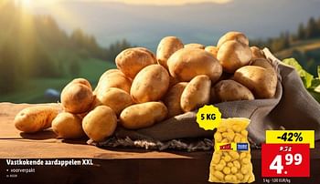 Promoties Vastkokende aardappelen xxl - Huismerk - Lidl - Geldig van 17/04/2024 tot 23/04/2024 bij Lidl