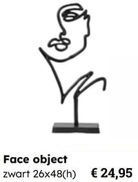 Face object zwart-Huismerk - Europoint
