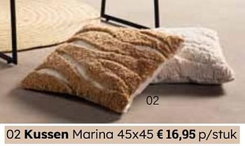 Promotions Kussen marina - Produit Maison - Europoint - Valide de 25/03/2024 à 12/05/2024 chez Europoint