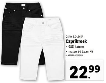 Promoties Capribroek - Huismerk - Lidl - Geldig van 17/04/2024 tot 23/04/2024 bij Lidl