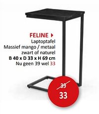 Feline laptoptafel-Huismerk - Weba