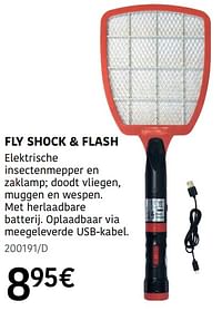 Fly shock + flash-Huismerk - HandyHome