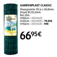 Promoties Gardenplast classic - Giardino - Geldig van 04/04/2024 tot 30/06/2024 bij HandyHome