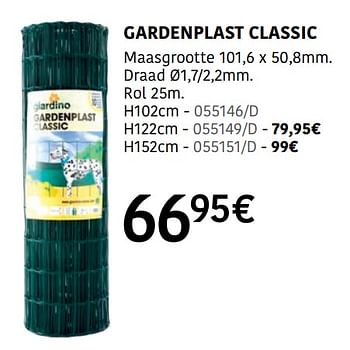 Promotions Gardenplast classic - Giardino - Valide de 04/04/2024 à 30/06/2024 chez HandyHome