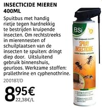 Insecticide mieren-BSI