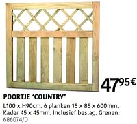 Poortje country-Cartri