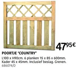 Poortje country