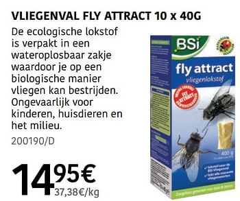 Promoties Vliegenval fly attract - BSI - Geldig van 04/04/2024 tot 30/06/2024 bij HandyHome