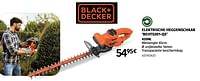 Promoties Black + decker elektrische heggenschaar behts201 qs - Black & Decker - Geldig van 04/04/2024 tot 30/06/2024 bij HandyHome