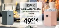Promoties Vuurhaard bilbao - Garden Impressions - Geldig van 04/04/2024 tot 30/06/2024 bij HandyHome