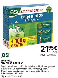 Anti-mos empress garden-BSI