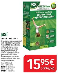 Green time 2 in 1-BSI