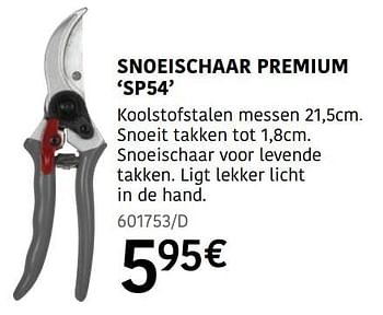 Promoties Snoeischaar premium sp54 - AVR - Geldig van 04/04/2024 tot 30/06/2024 bij HandyHome
