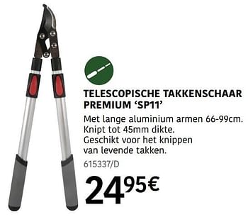 Promotions Telescopische takkenschaar premium sp11 - AVR - Valide de 04/04/2024 à 30/06/2024 chez HandyHome