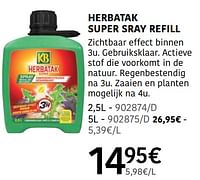 Herbatak super spray refill-KB