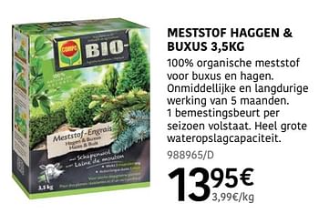 Promotions Meststof haggen + buxus - Compo - Valide de 04/04/2024 à 30/06/2024 chez HandyHome