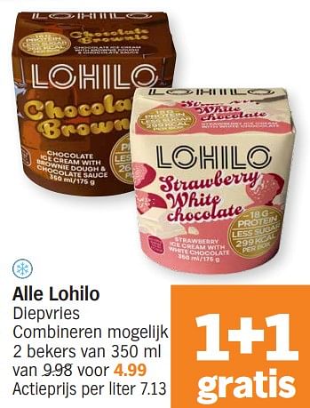 Promoties Alle lohilo - Lohilo - Geldig van 15/04/2024 tot 21/04/2024 bij Albert Heijn
