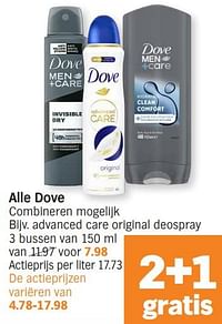 Advanced care original deospray-Dove
