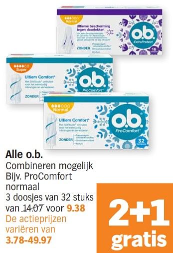 Promoties Procomfort normaal - Huismerk - Albert Heijn - Geldig van 15/04/2024 tot 21/04/2024 bij Albert Heijn