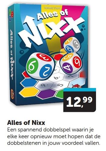 Promotions Alles of nixx - White Goblin Games - Valide de 13/04/2024 à 21/04/2024 chez BoekenVoordeel